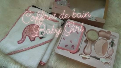 Coffret 🇪🇸  bain bébé fillete 