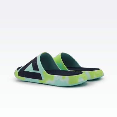 SLIPPERS GREEN/BLUE