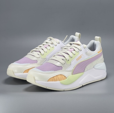 PUMA X-RAY SQUARE WHITE PINK ALPINE SNOW