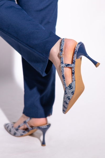 Escarpin moda shoes Bleu 1071-144