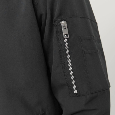 JACK & JONES BLOUSON AVIATEUR POUR HOMME - NOIR