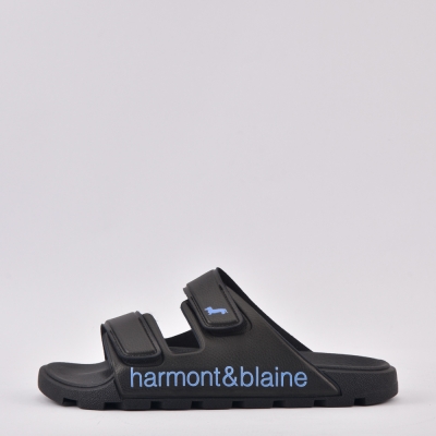 HARMONT AND BLAINE CIABATTA UOMO BLUBBER - LOGO NERO - AZZURRO