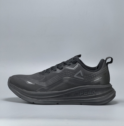 PEAK RUNNING SHOES BLACK 