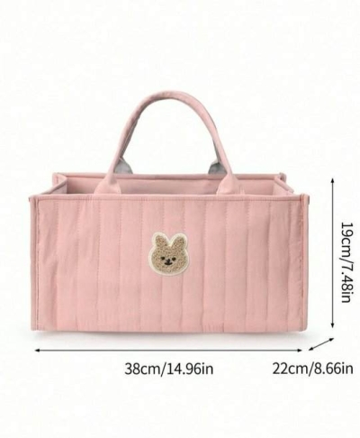 Pannier de rangement en Rose 