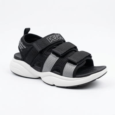 PEAK SANDAL BLACK GREY 