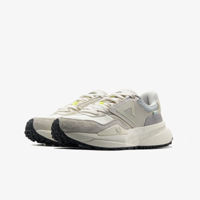 PEAK RETRO CASUAL SHOES OFF WHITE KHAKI +