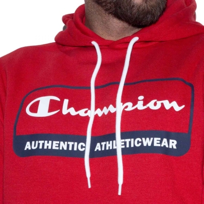 SWEAT CHAMPION POUR HOMME - ROUGE