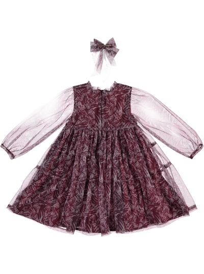 ROBE VIOLET D'ÉVÊQUE AVEC BARRETTE