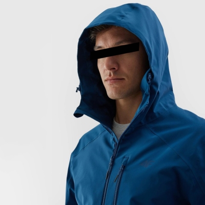VESTE 4F POUR HOMME MEMBRANE NEODRY 5000 - BLEU