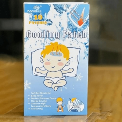10 patchs de refroidissement pour bébé