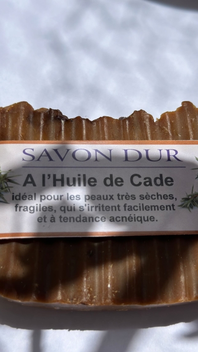 Savon à huile de cade