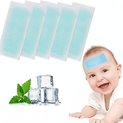 10 patchs de refroidissement pour bébé