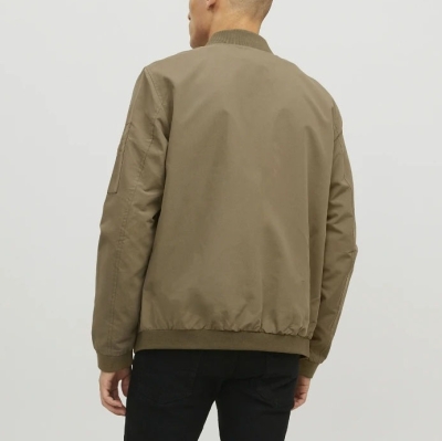 JACK & JONES BLOUSON AVIATEUR POUR HOMME - KAKI