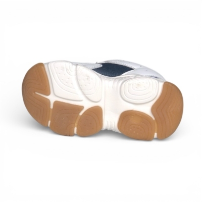 QILOO SHOES WHITE/NAVY