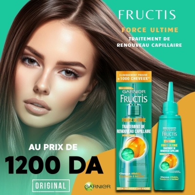 🌿 Garnier Fructis Force Ultime – Traitement de Renouveau Capillaire