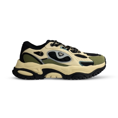 SHOES SPORT APRICOT/ARMY GREEN