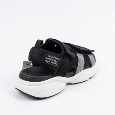 PEAK SANDAL BLACK GREY 