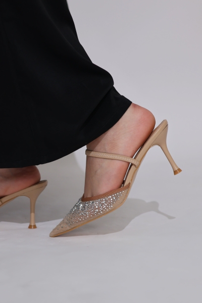 Mule talon moda shoes 2256-1 khaki