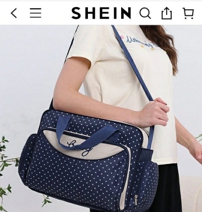 Sac à langer Maman  bleu 