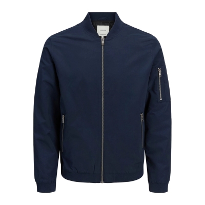 JACK & JONES BLOUSON AVIATEUR POUR HOMME - BLEU NUIT