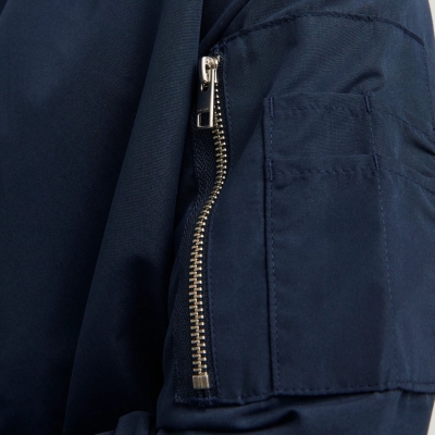 JACK & JONES BLOUSON AVIATEUR POUR HOMME - BLEU NUIT