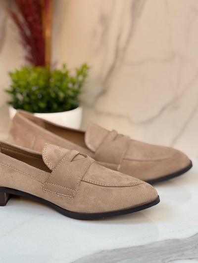 Mocassins Chic Beige Sable