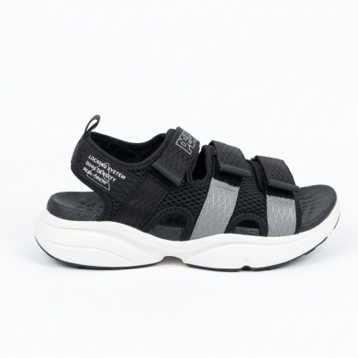 PEAK SANDAL BLACK GREY 
