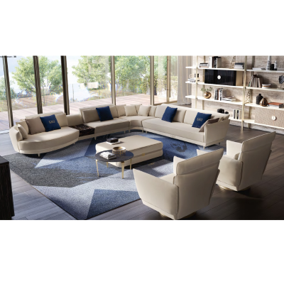 Salon d'angle Italien de luxe