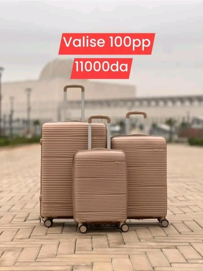 Valises 3 pièces polypropylène